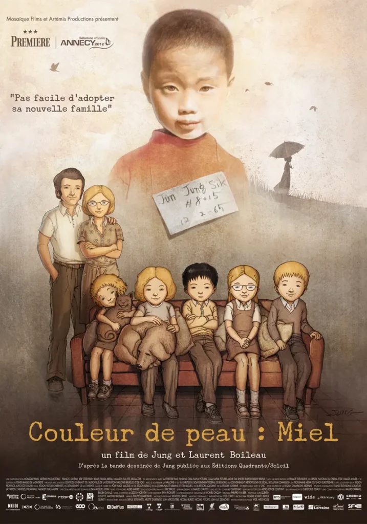 Couleur de peau: miel