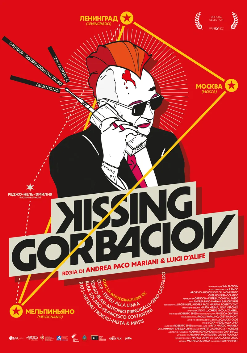 Kissing Gorbaciov