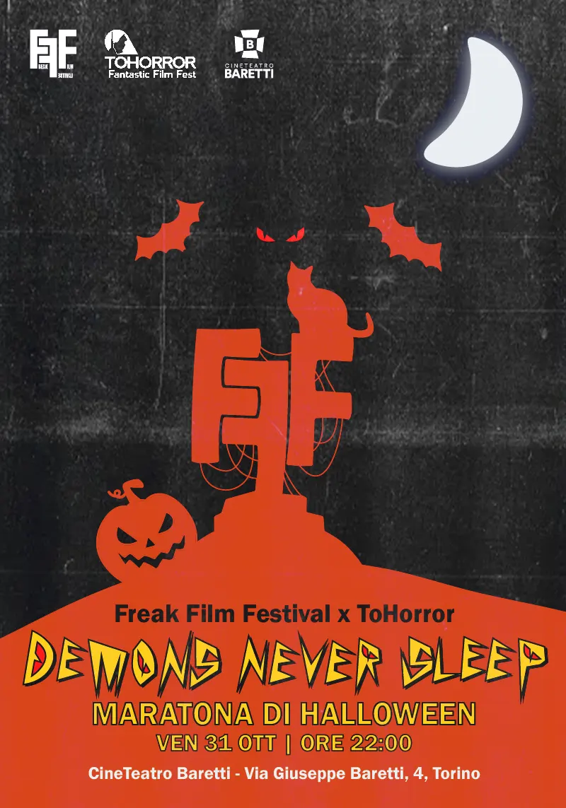Demons never sleep, maratona Halloween 2025 Demons never sleep, maratona Halloween 2025