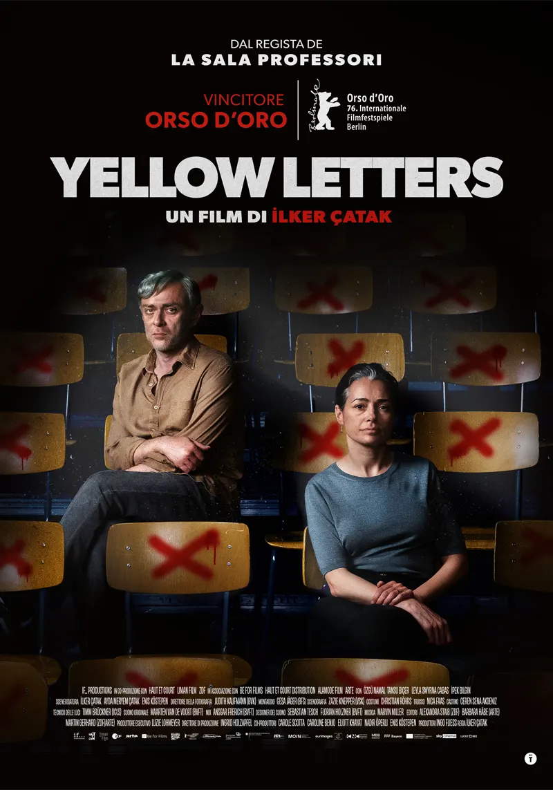 Yellow letters Yellow letters